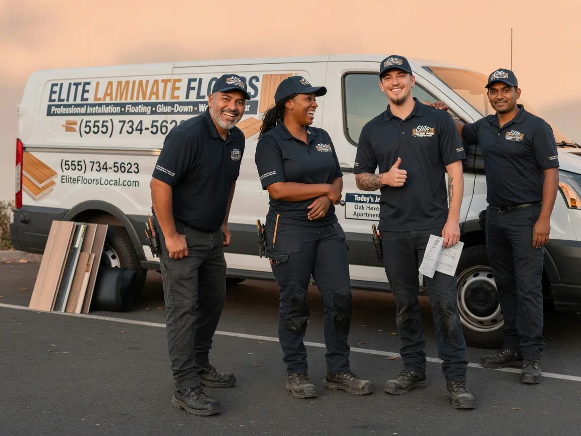 Laminate flooring installation company in Hughes Springs, TX